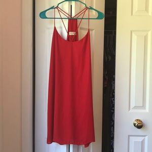 Lucy Love Red Midi Dress